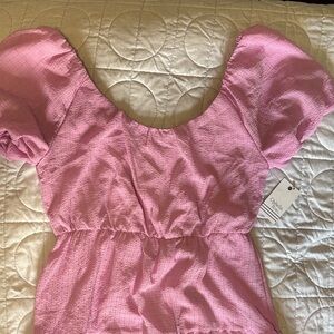 Pink Midi Dress
